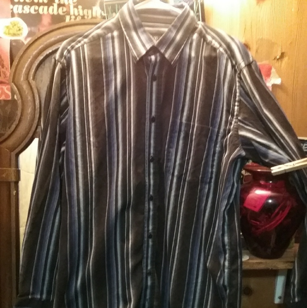 Sz L Bugatchi Uomo Mens Buttonup